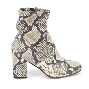 Steve Madden Snakeskin Booties